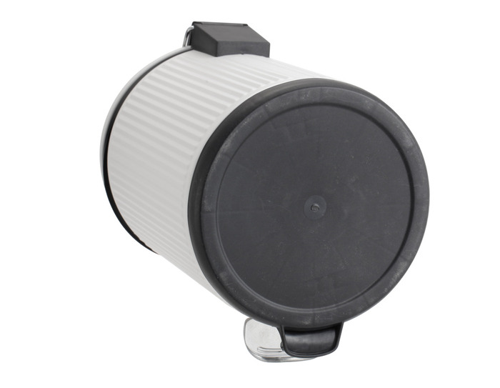 Toiletspand m/riller hvid 5 liter - REN